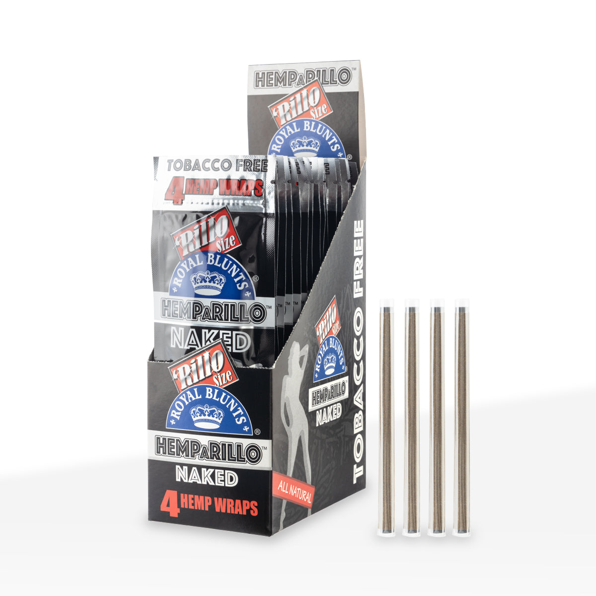 Royal Blunts® | Hemparillo™ Hemp Wraps | Naked - 15 Count