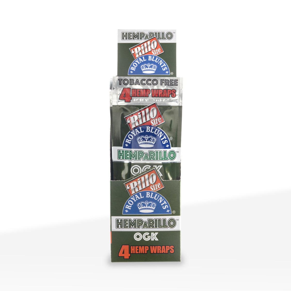Royal Blunts Hemparillo Hemp Wraps OGK - 15 Count