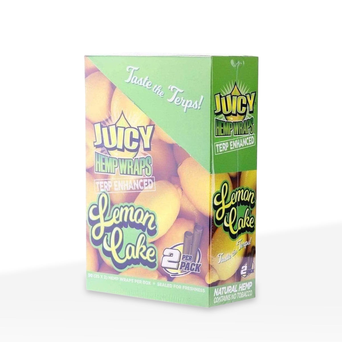 Juicy Jay's® | Hemp Blunt Wraps | Lemon Cake - 25 count