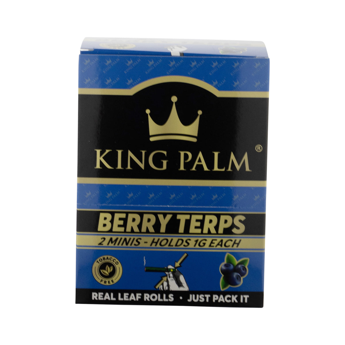 King Palm™ | Mini 2-Pack Rolls | 84mm - Various Flavors - 20 Count