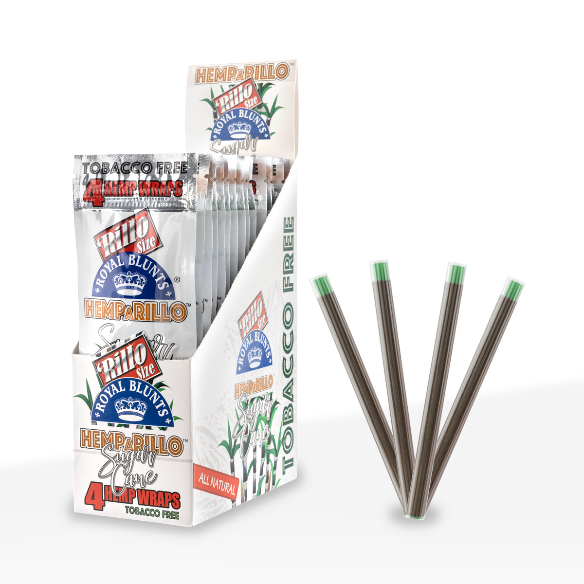 Royal Blunts® | Hemparillo™ Hemp Wraps | Sugar Cane - 15 Count