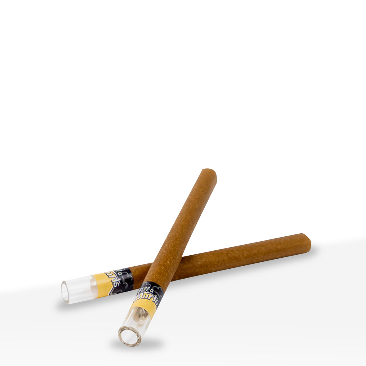 Fill-a Blunts | King Size Pre-Rolled Hemp Blunt Wraps w/ Glass Tips | Various Styles - 109mm - 15 Count - Biohazard Inc - 1 Gram Capacity - 4 Pack