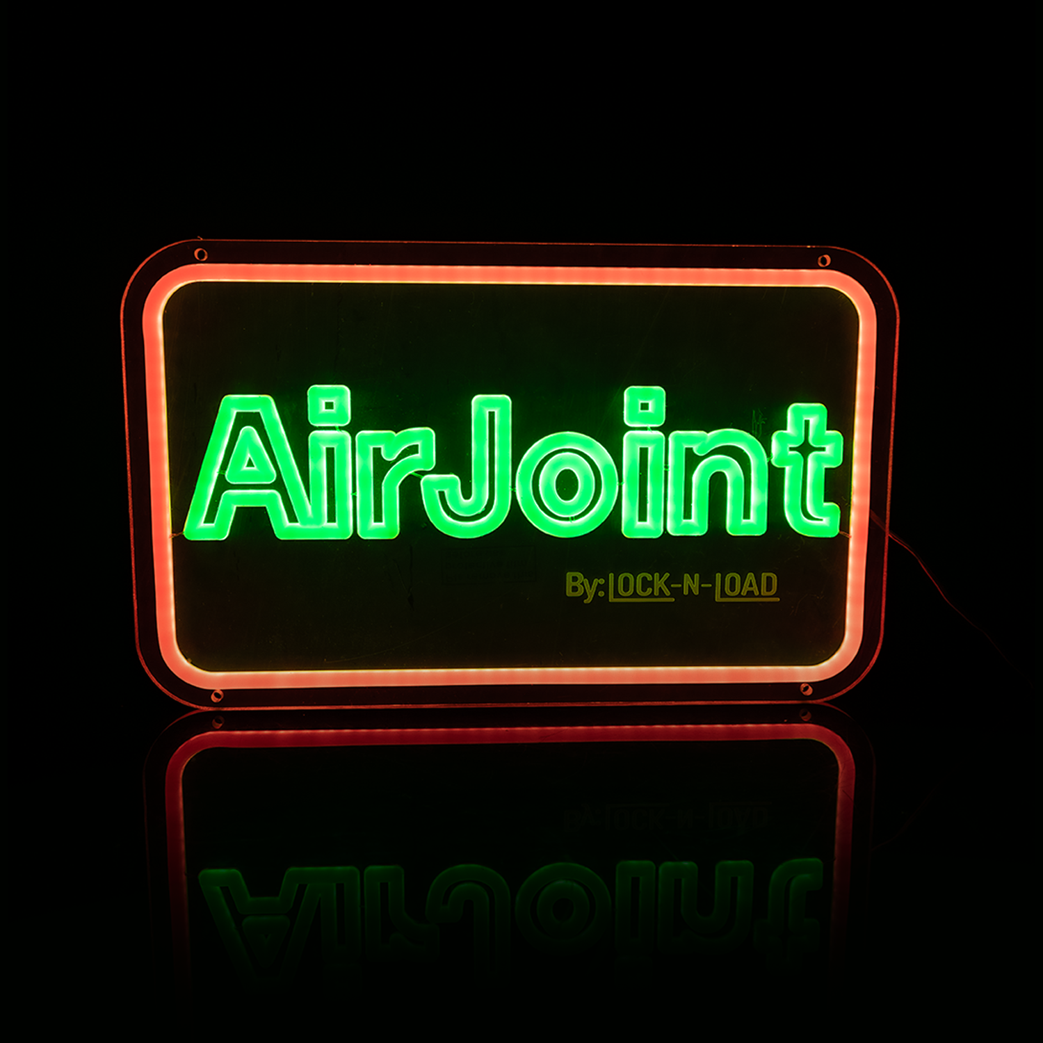 Neon Window Sign | Lock-N-Load AirJoint LED | 16" x 10"