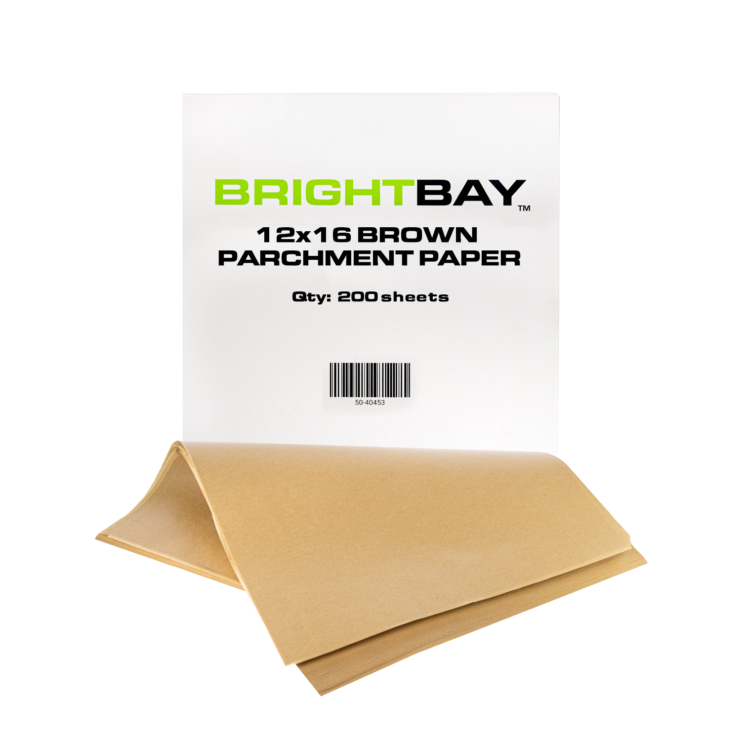 BrightBay | Brown Parchment Paper | 12" x 16" - 200 Count - Biohazard Inc