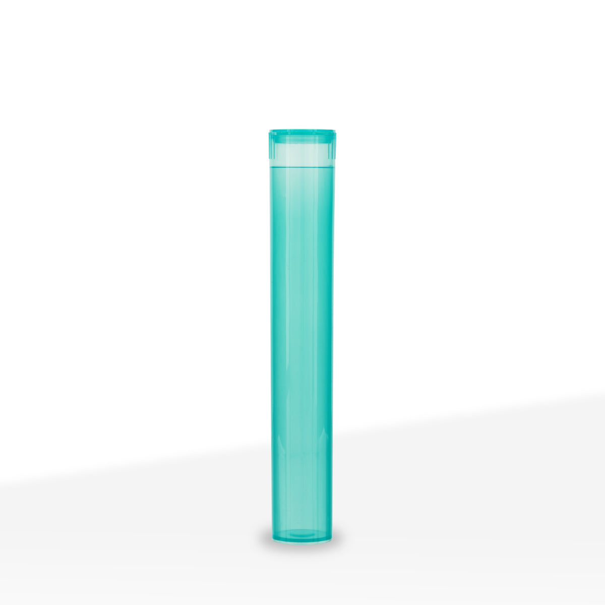 Child-Resistant | USA Made Pre-Roll Plastic Tubes | 116mm - Turquoise - 1000 Count - Biohazard Inc