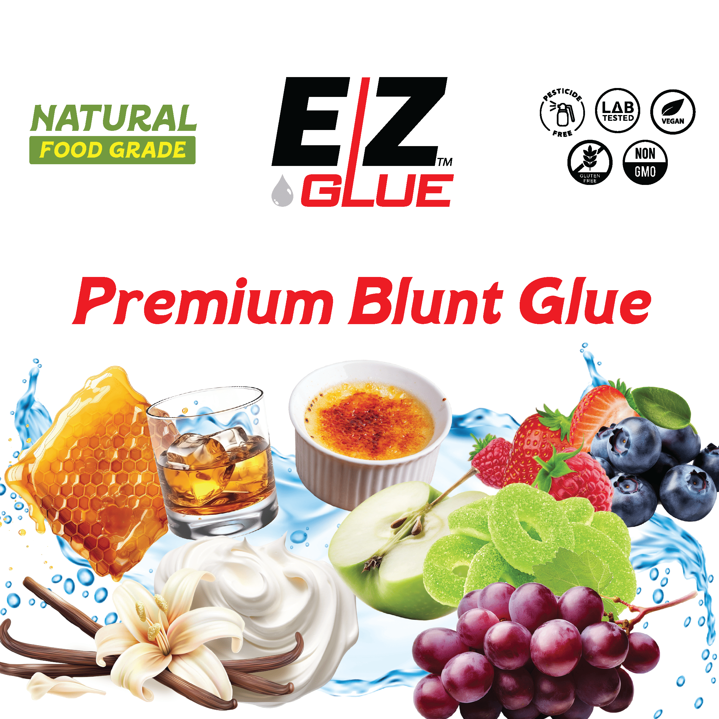 EZ Glue x BIO | Rolling Blunt Glue and Kief Bonder | Sample Kit - Biohazard Inc