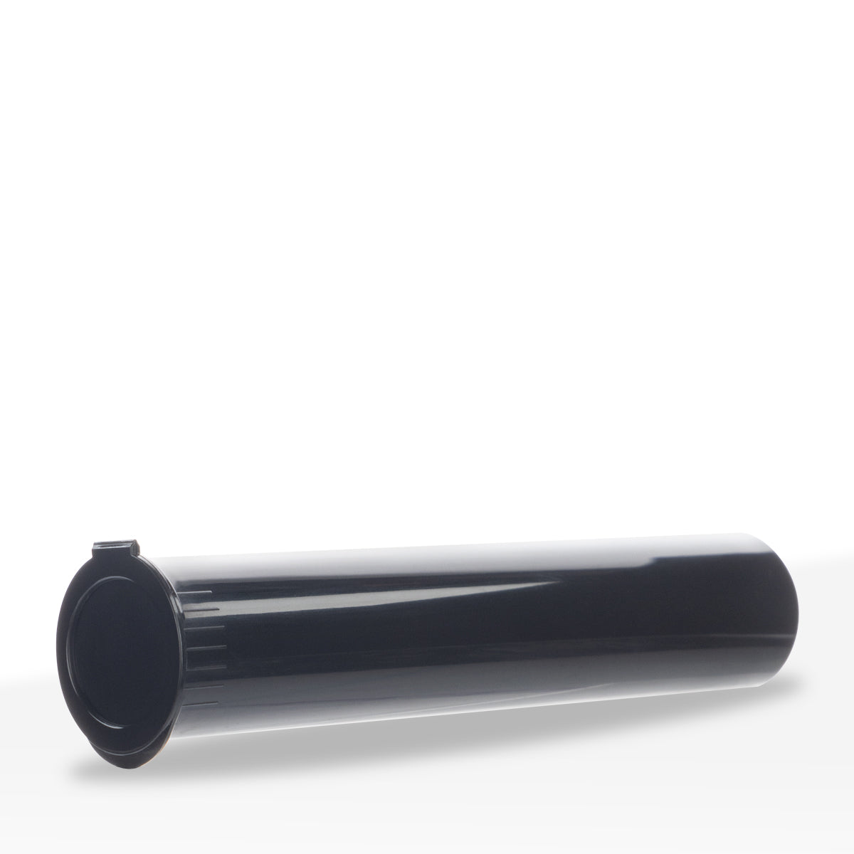 Child Resistant | Pop Top Plastic Pre-Roll Tubes | 98mm - Opaque Black - 1000 Count Biohazard Inc