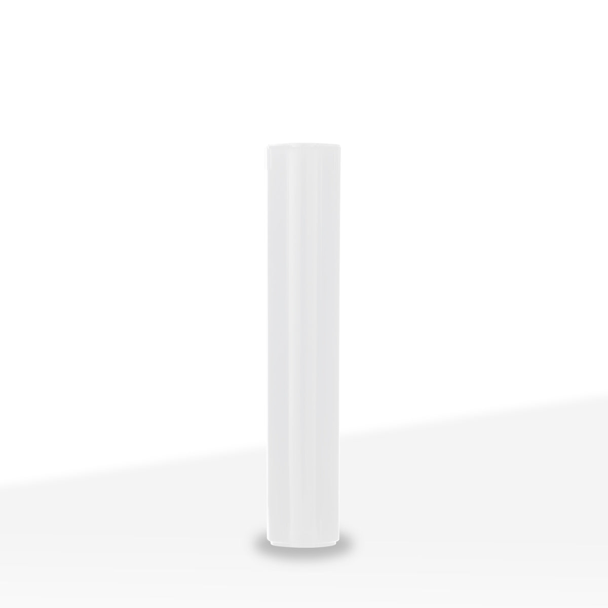 Child-Resistant | Plastic Pre-Roll Tubes | 98mm - Opaque White - 1000 Count - Biohazard Inc