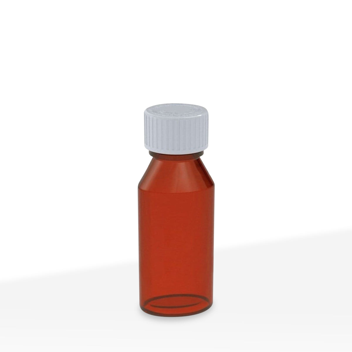 Child Resistant | Oval Bottles w/ Caps | Amber - 4oz - 120 Count
