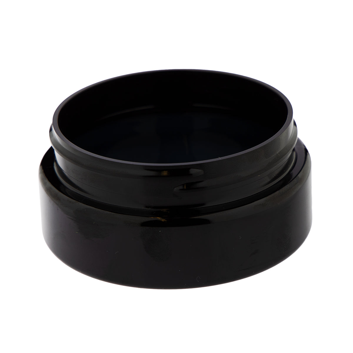 Plastic Jar | Straight Sided Plastic Jars - Black | 70mm - 3oz - 280 Count - Biohazard Inc