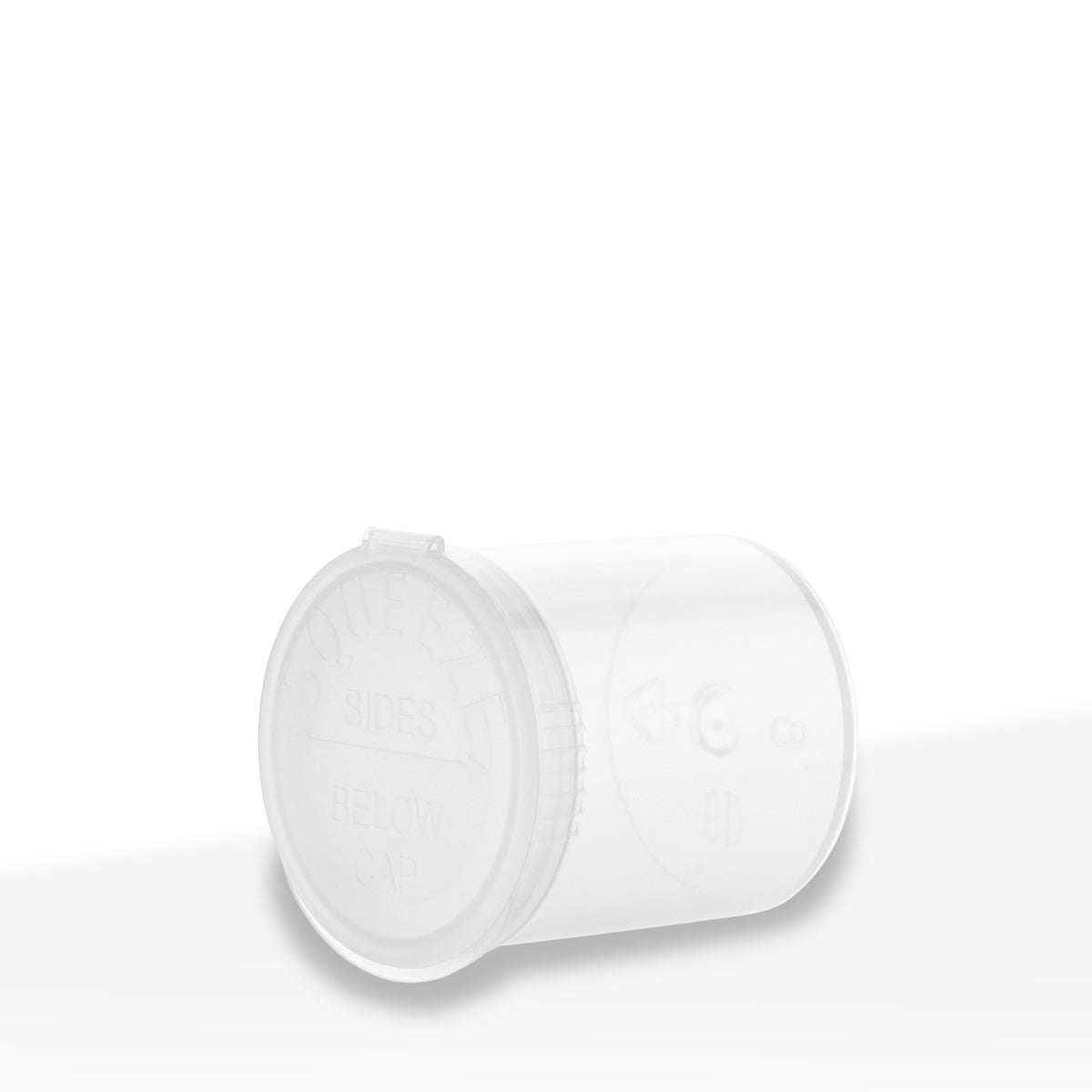 Child-Resistant Plastic Pop Top Bottles | 6 Dram - 1 Gram | 600 Count | Various Colors