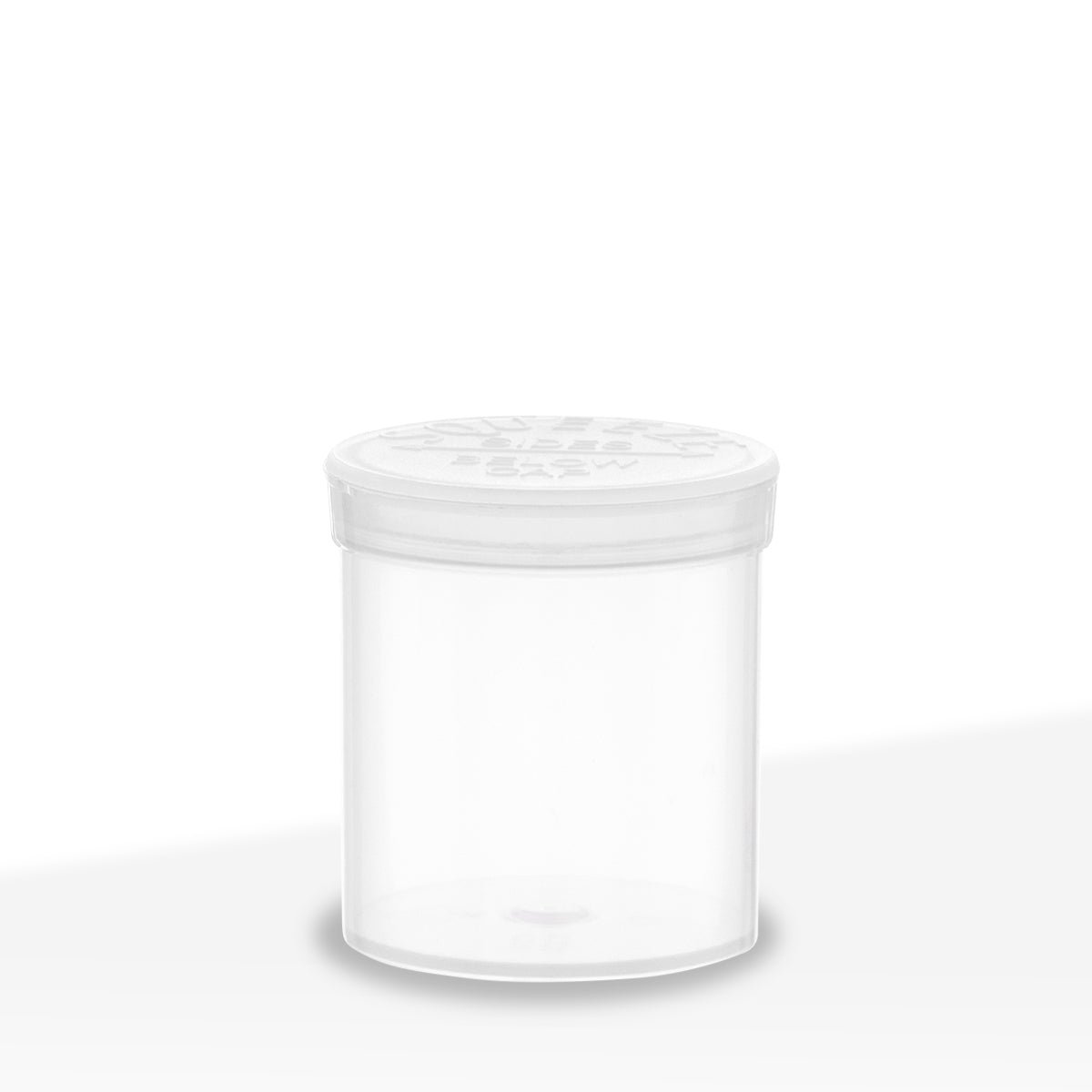 Child-Resistant Plastic Pop Top Bottles | 6 Dram - 1 Gram | 600 Count | Various Colors