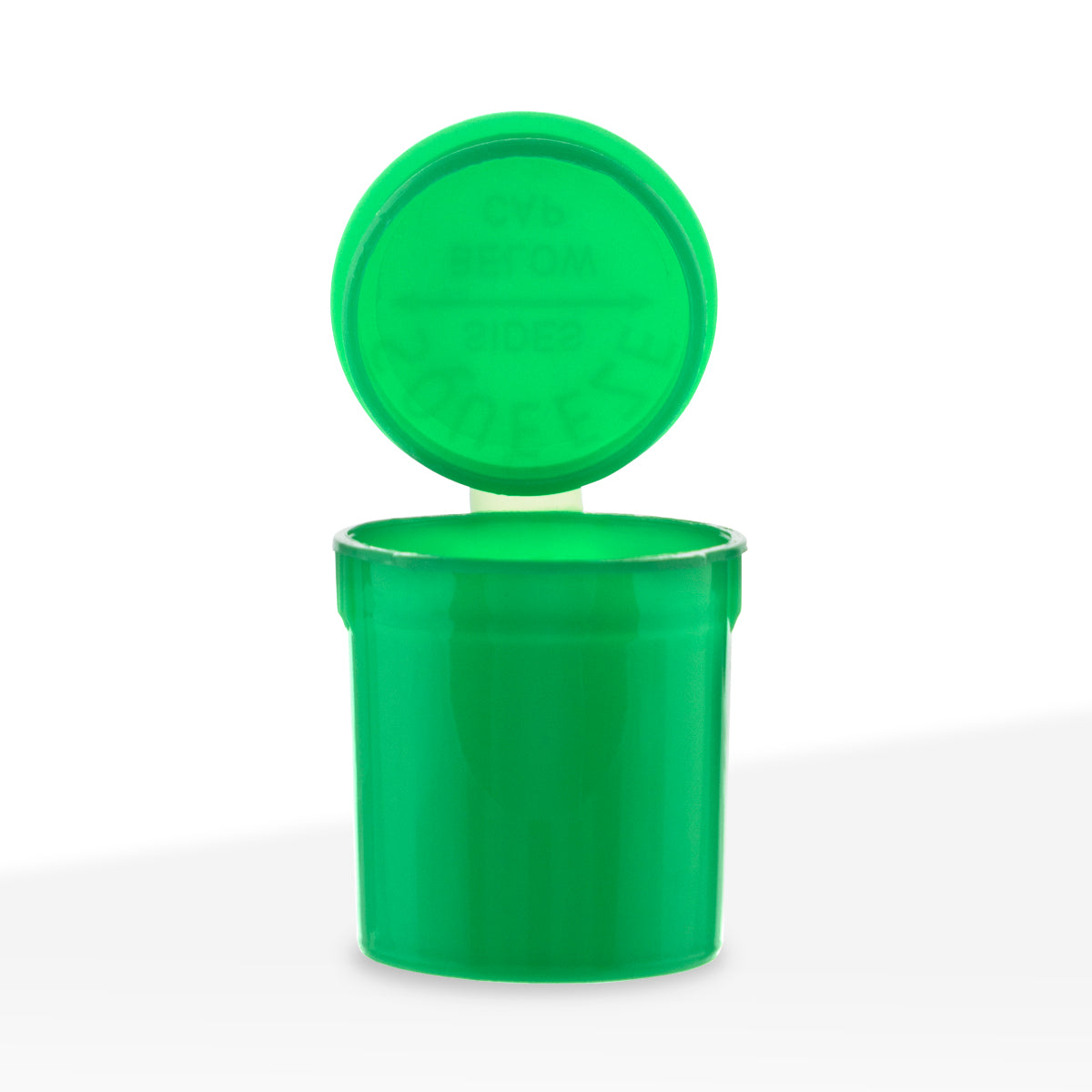 Child-Resistant Plastic Pop Top Bottles | 6 Dram - 1 Gram | 600 Count | Various Colors