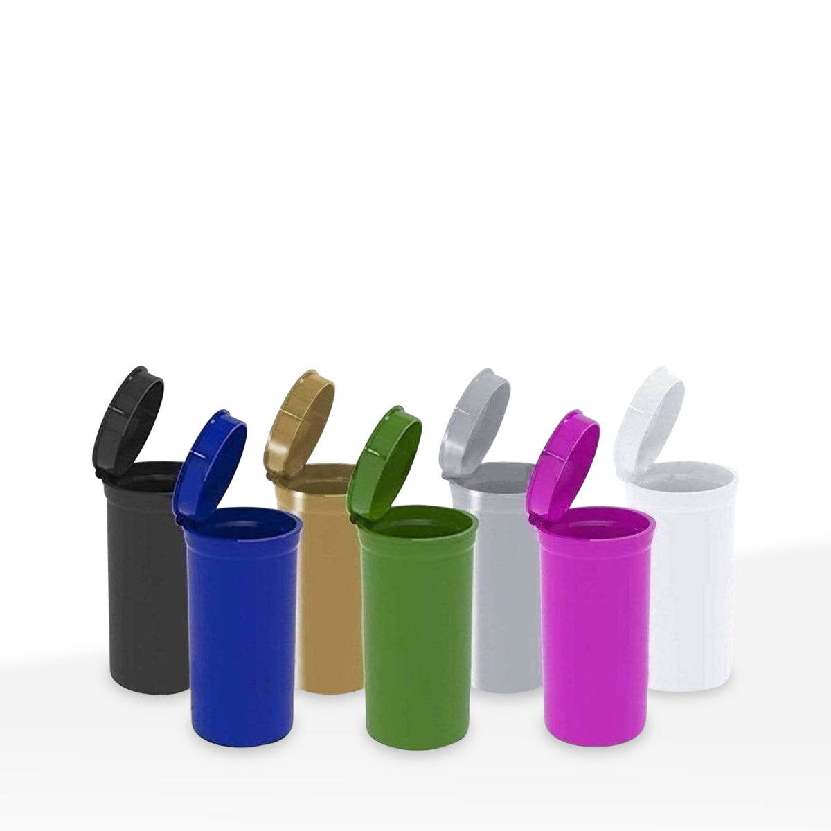 Child-Resistant Plastic Pop Top Bottles | 13 Dram - 2 Grams - 315 Coun