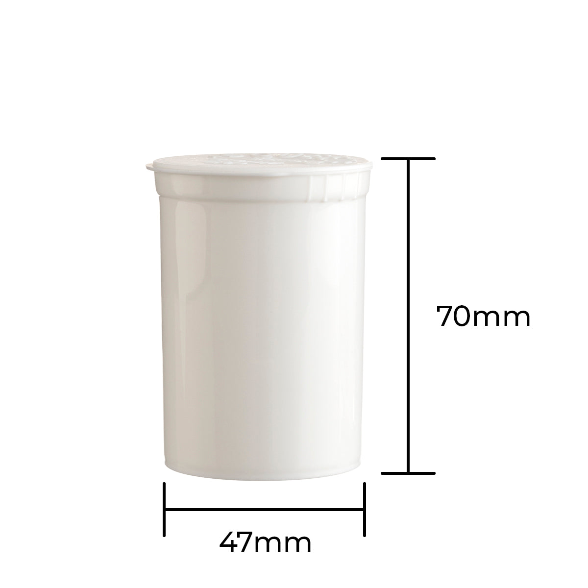 Child-Resistant Plastic Pop Top Bottles | 30 Dram - 7 Grams - 160 Count | Various Colors