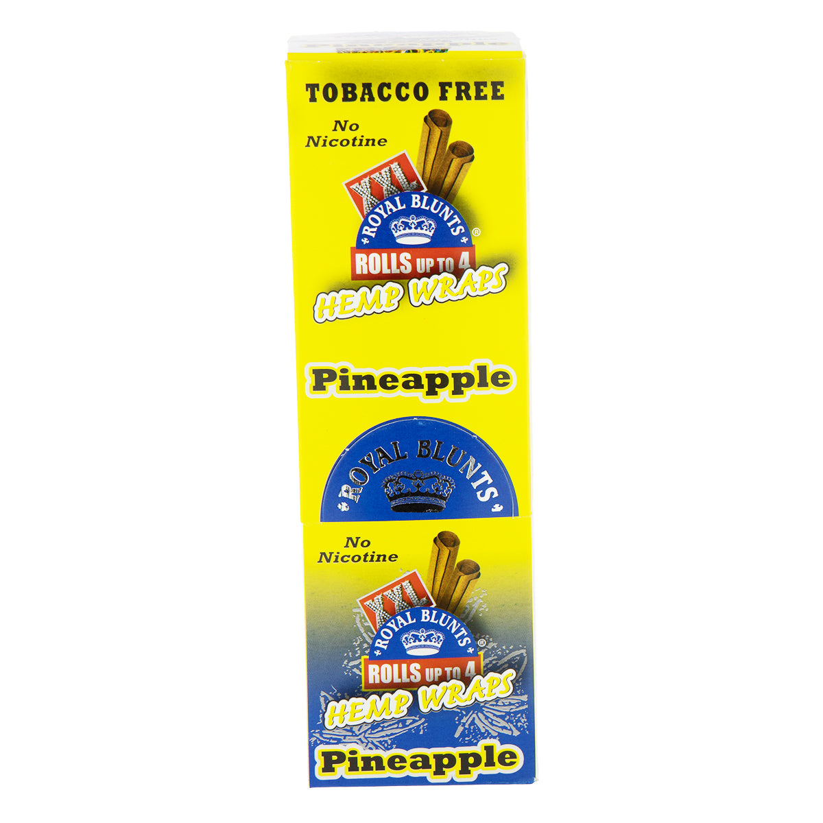 Royal Blunts® | XXL Hemp Wraps | Pineapple - 25 Count