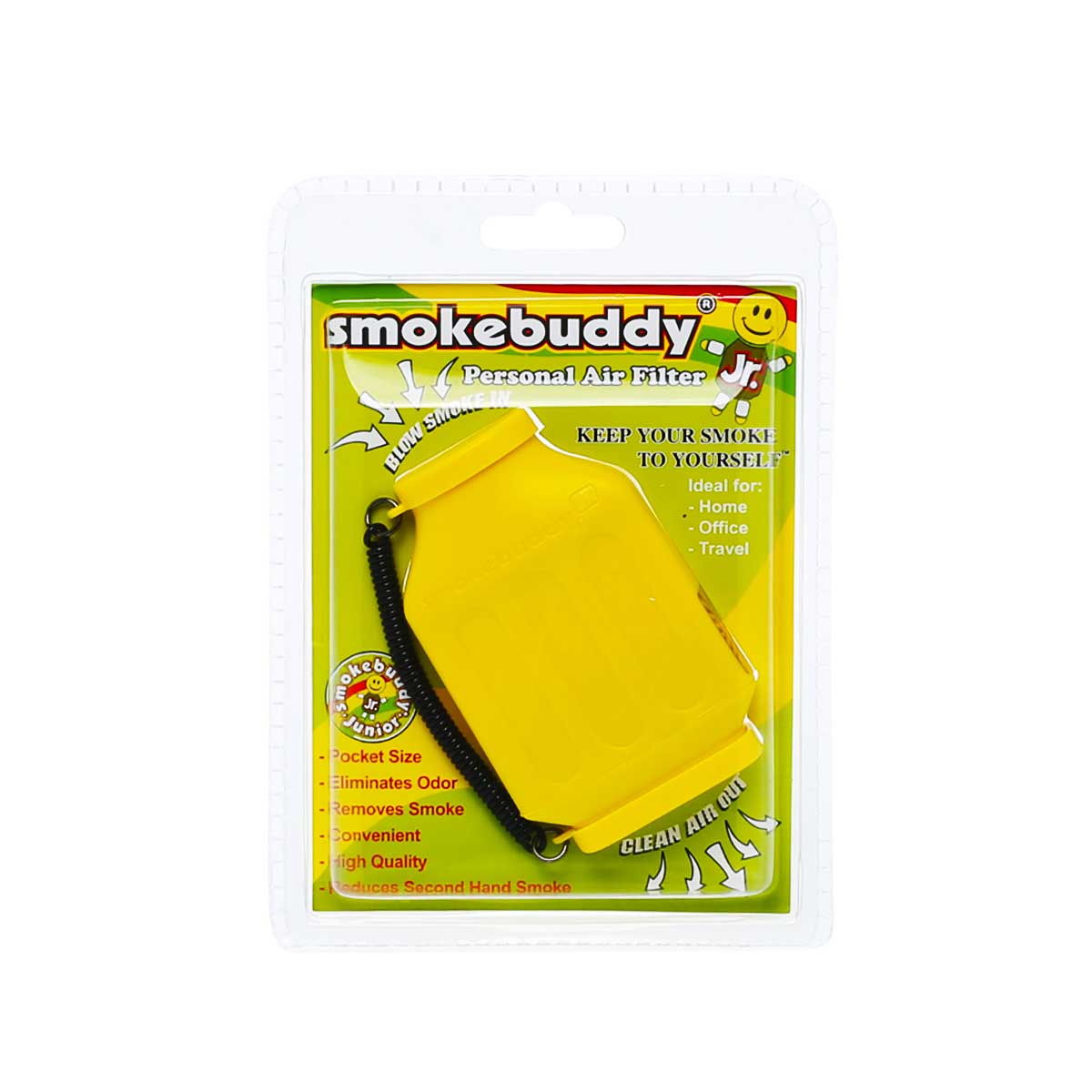 Smoke Buddy | Jr - Yellow Biohazard Inc