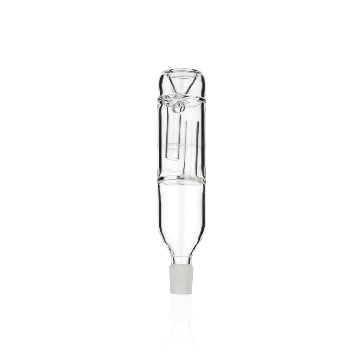 Bowl | Chubbler / Ash Catcher Bowl | 6.5" - 19mm - Clear Ash Catcher Biohazard Inc