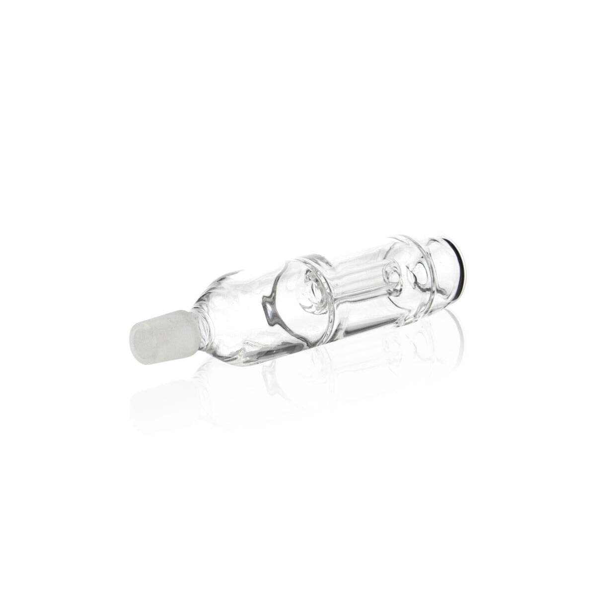 Bowl | Chubbler / Ash Catcher Bowl | 6.5" - 19mm - Clear Ash Catcher Biohazard Inc