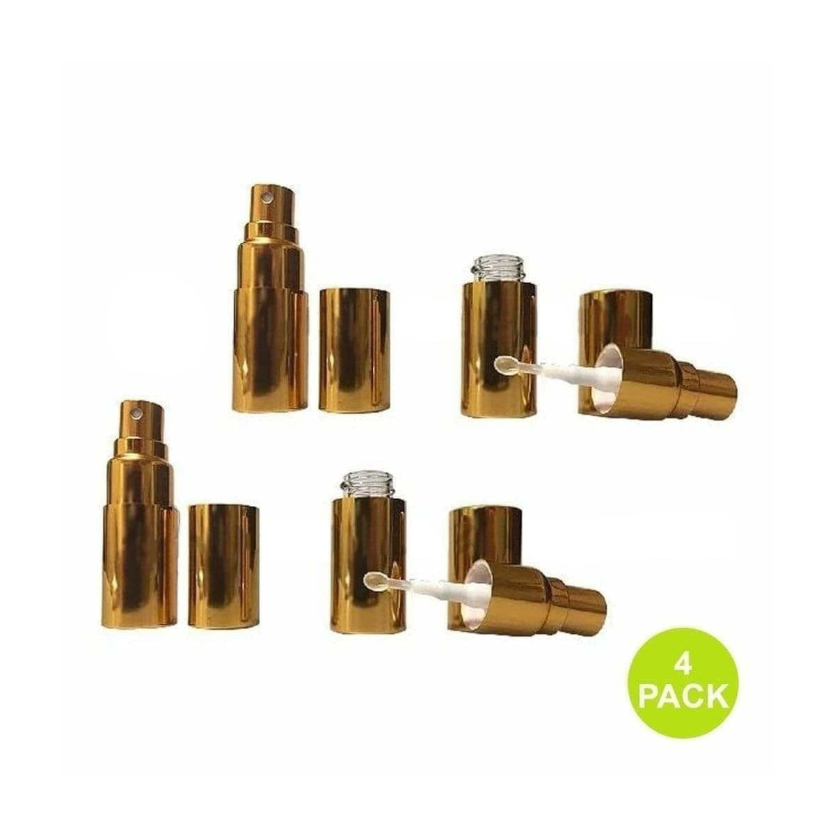 Bullet Stash w/ Scoop Top - Gold | 4 Count