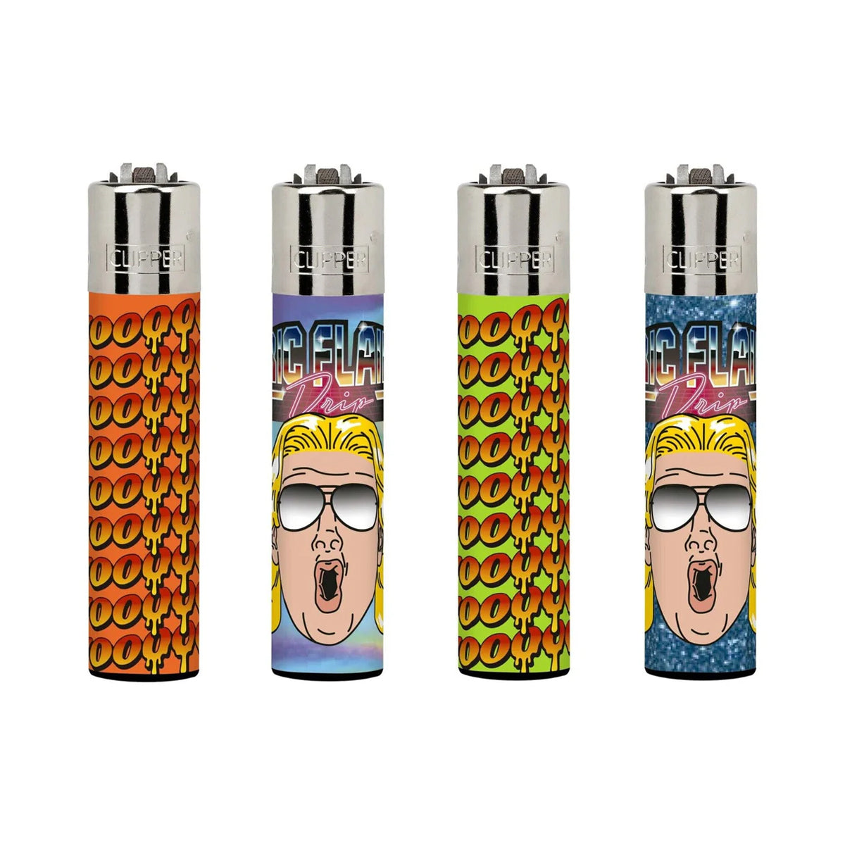 Clipper® Lighters | Ric Flair - Various Styles | 48 Count
