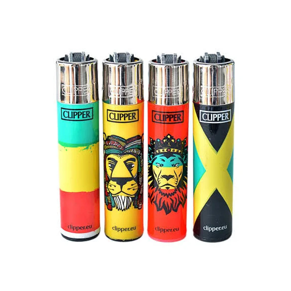 Clipper® Lighters | Rasta | 48 Count