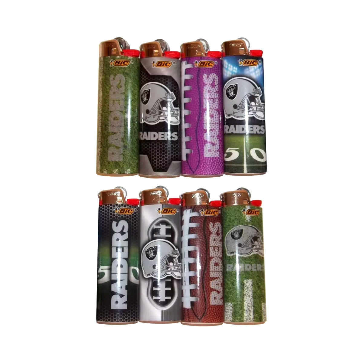 BIC® Lighters | NFL Raiders Special Edition | 50 Count