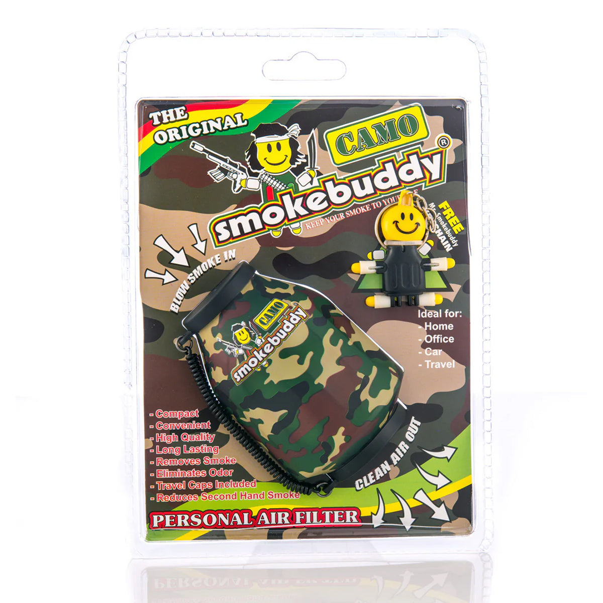 Smoke Buddy | Large - Camo Biohazard Inc