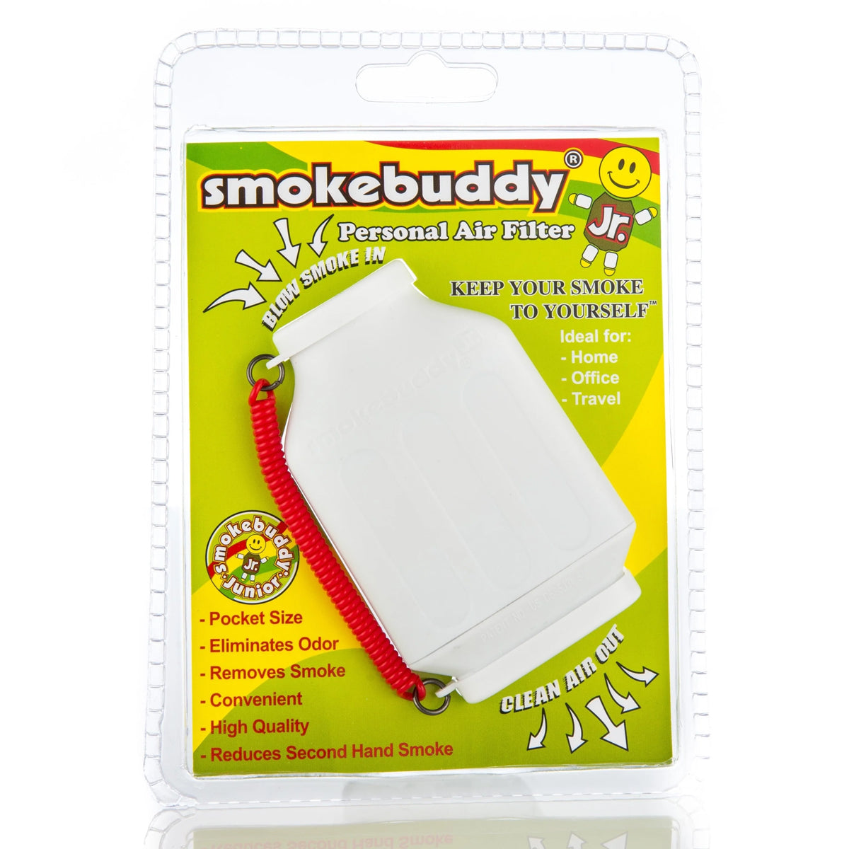Smoke Buddy | Jr - White Biohazard Inc
