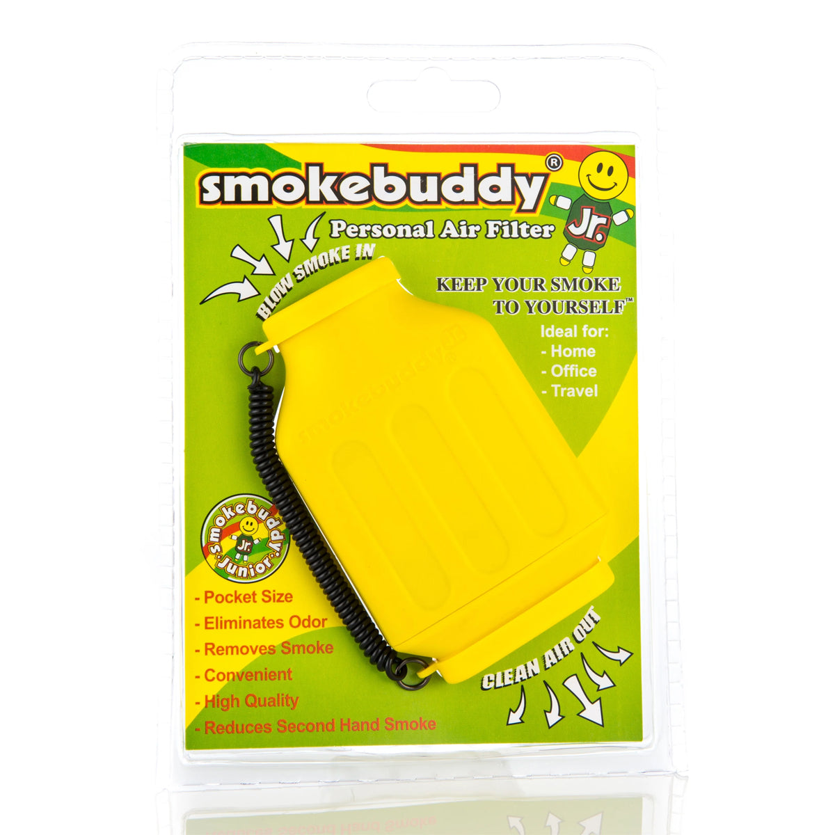 Smoke Buddy | Jr - Yellow Biohazard Inc