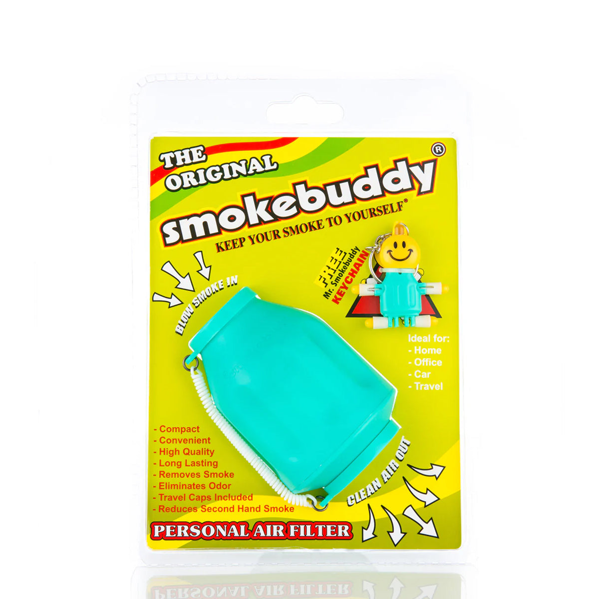 Smoke Buddy | Large - Teal Biohazard Inc