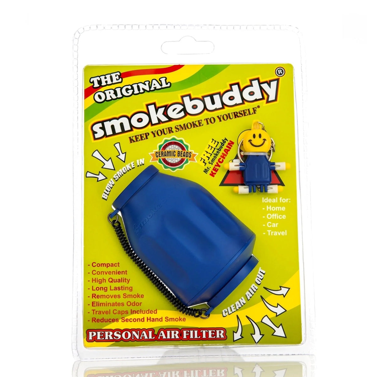 Smoke Buddy | Large - Blue Smoke Air Filter Smoke Buddy