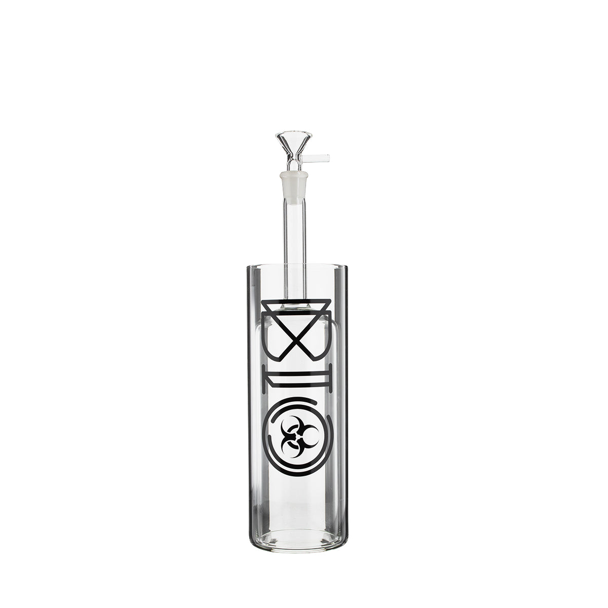 BIO Glass | Gravity Glass Water Pipe | 12" - 14mm - Various Colors Glass Bong Biohazard Inc