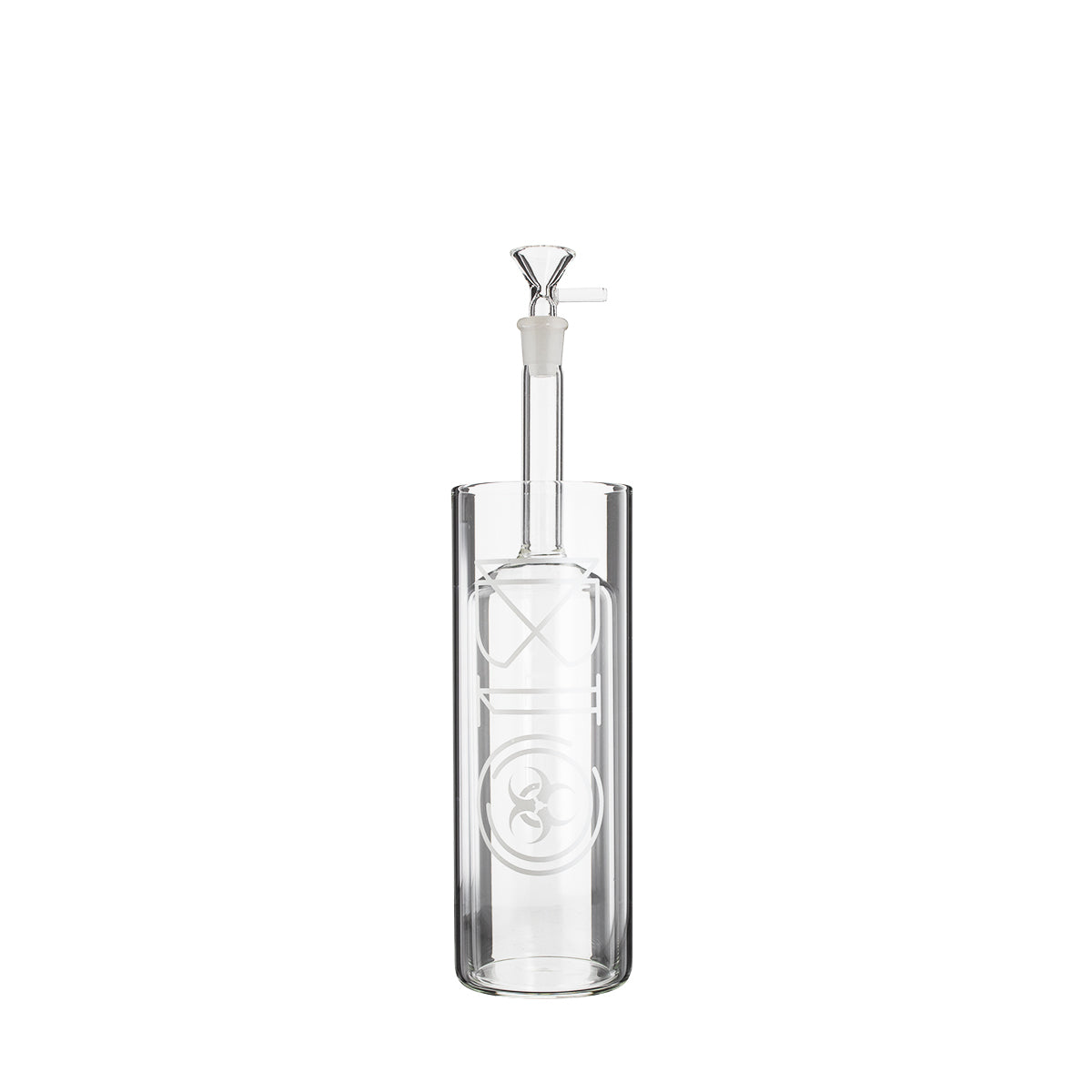 BIO Glass | Gravity Glass Water Pipe | 12" - 14mm - Various Colors Glass Bong Biohazard Inc