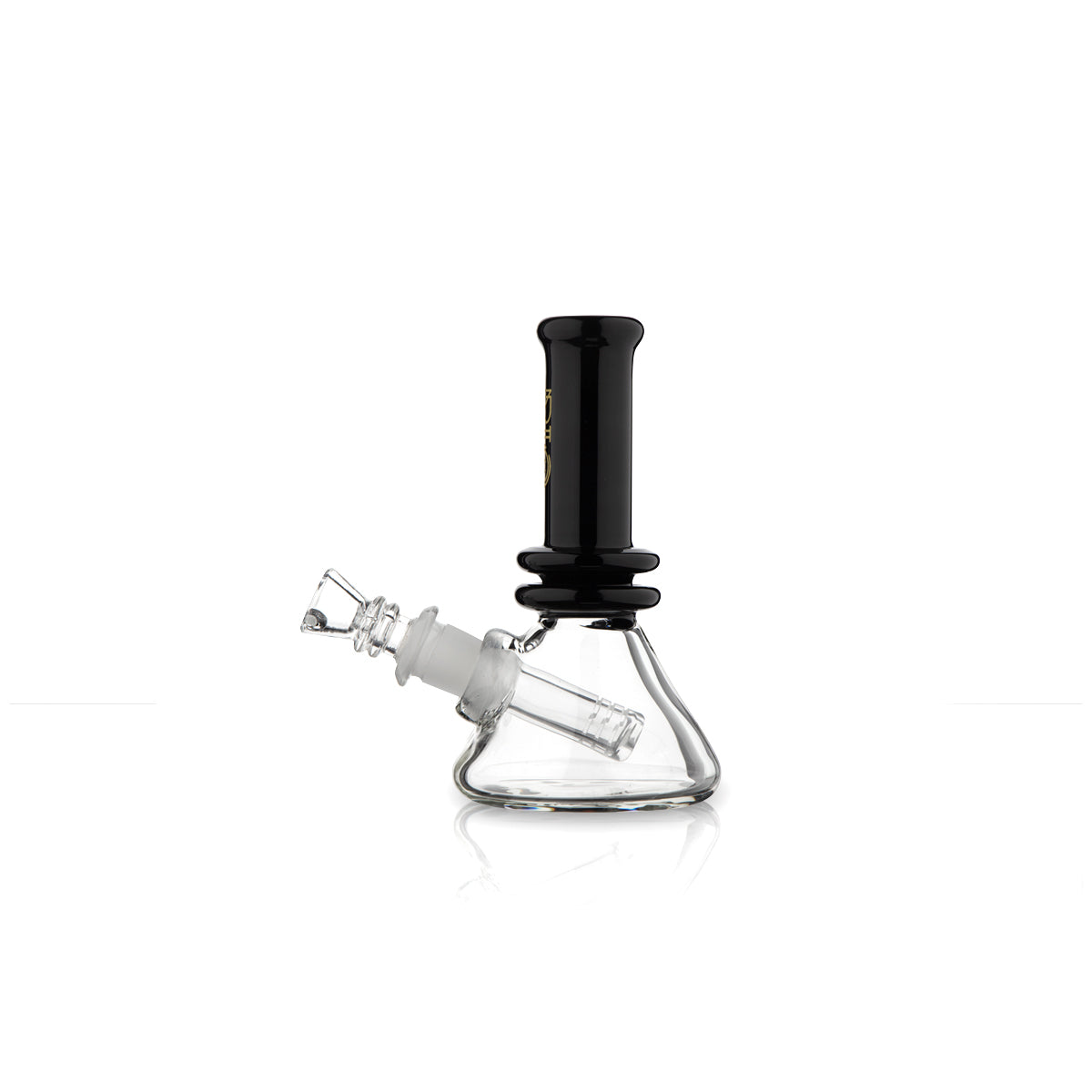 BIO Glass | Mini Heavy Duty Colored Neck Beaker Water Pipe | 5" - 14mm - Various Colors Glass Bong Biohazard Inc