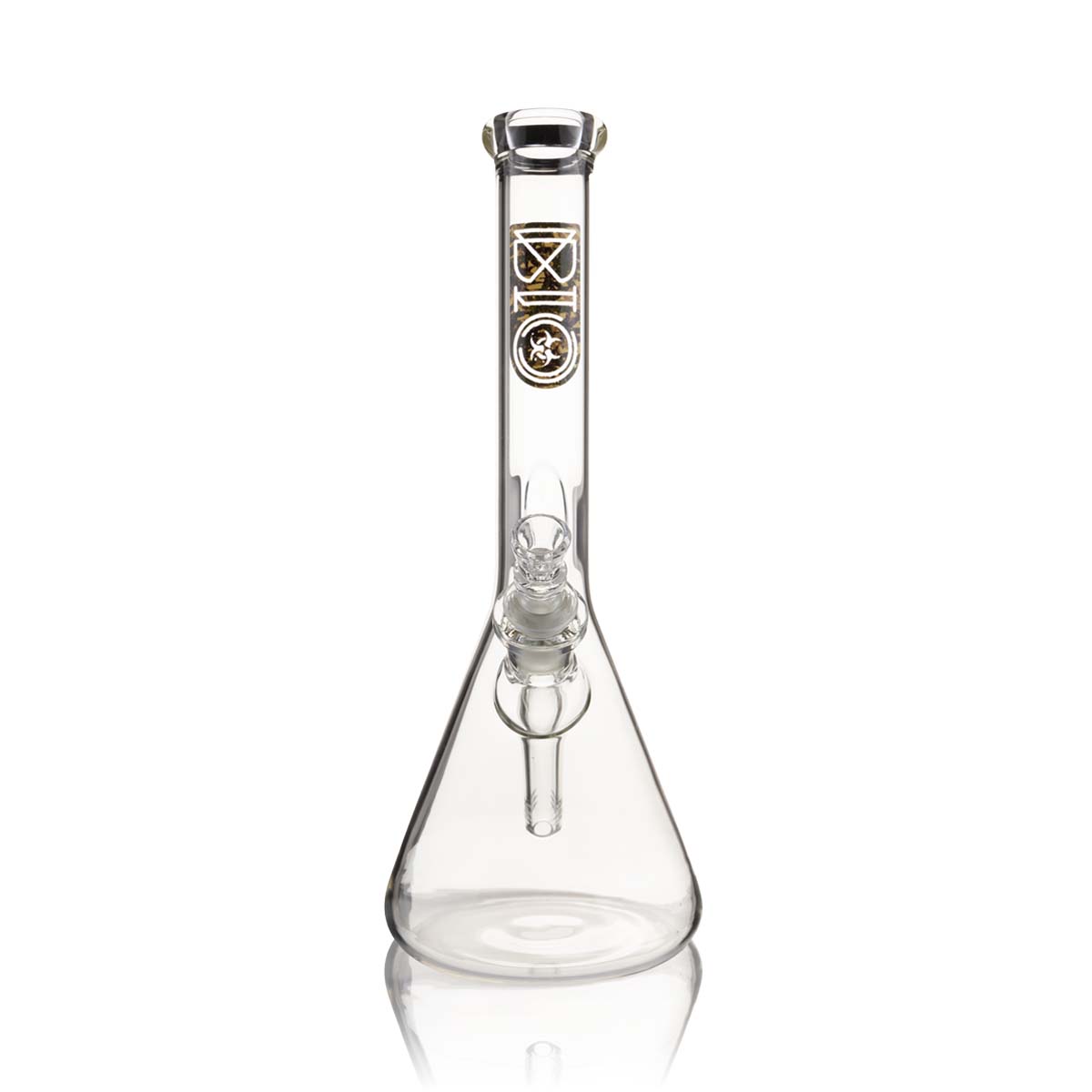 BIO Glass | 38 Special Classic Beaker Water Pipe | 12" - 14mm - Various Colors Glass Bong Biohazard Inc   