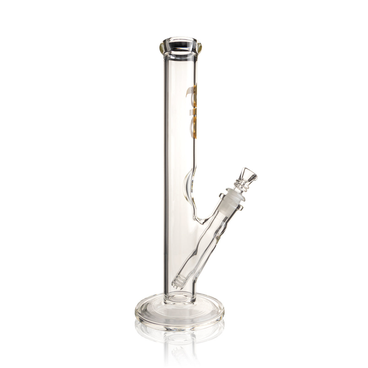 BIO Glass | 38 Special Classic Straight Water Pipe | 12" - 14mm - Various Colors Glass Bong Biohazard Inc
