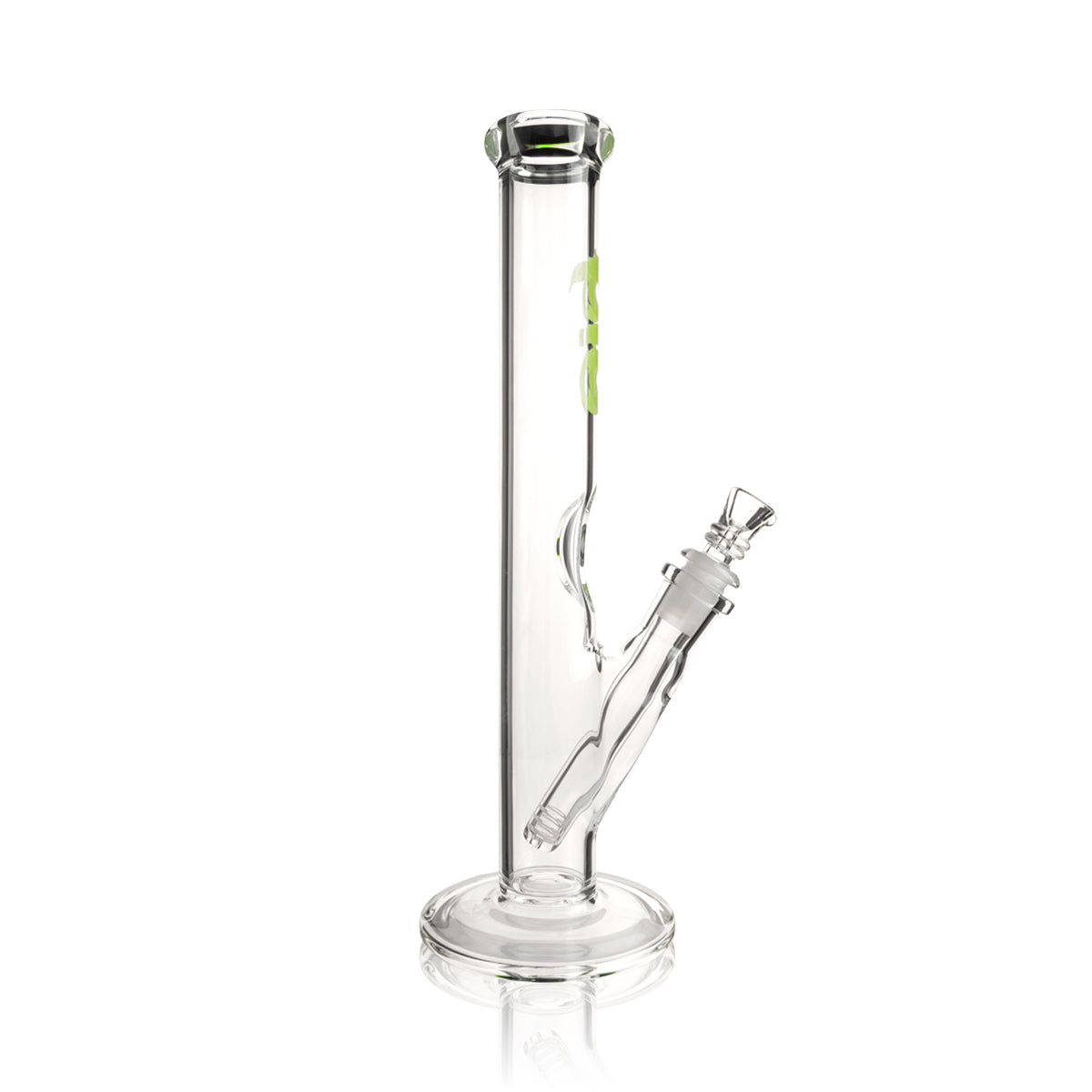BIO Glass | 38 Special Classic Straight Water Pipe | 12" - 14mm - Various Colors Glass Bong Biohazard Inc