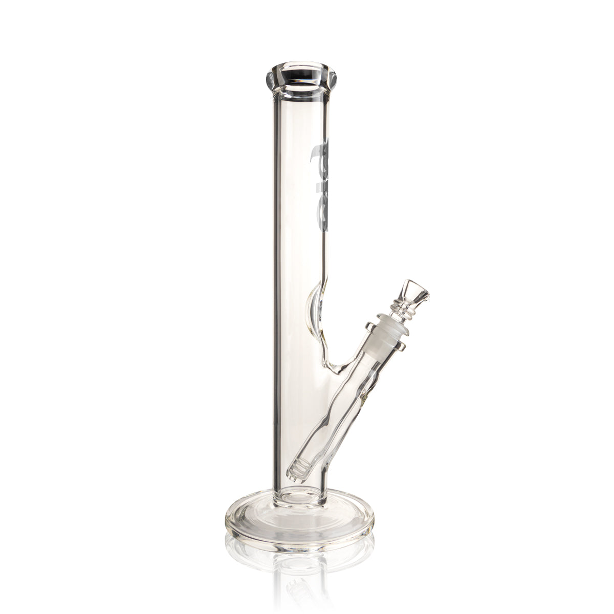 BIO Glass | 38 Special Classic Straight Water Pipe | 12" - 14mm - Various Colors Glass Bong Biohazard Inc
