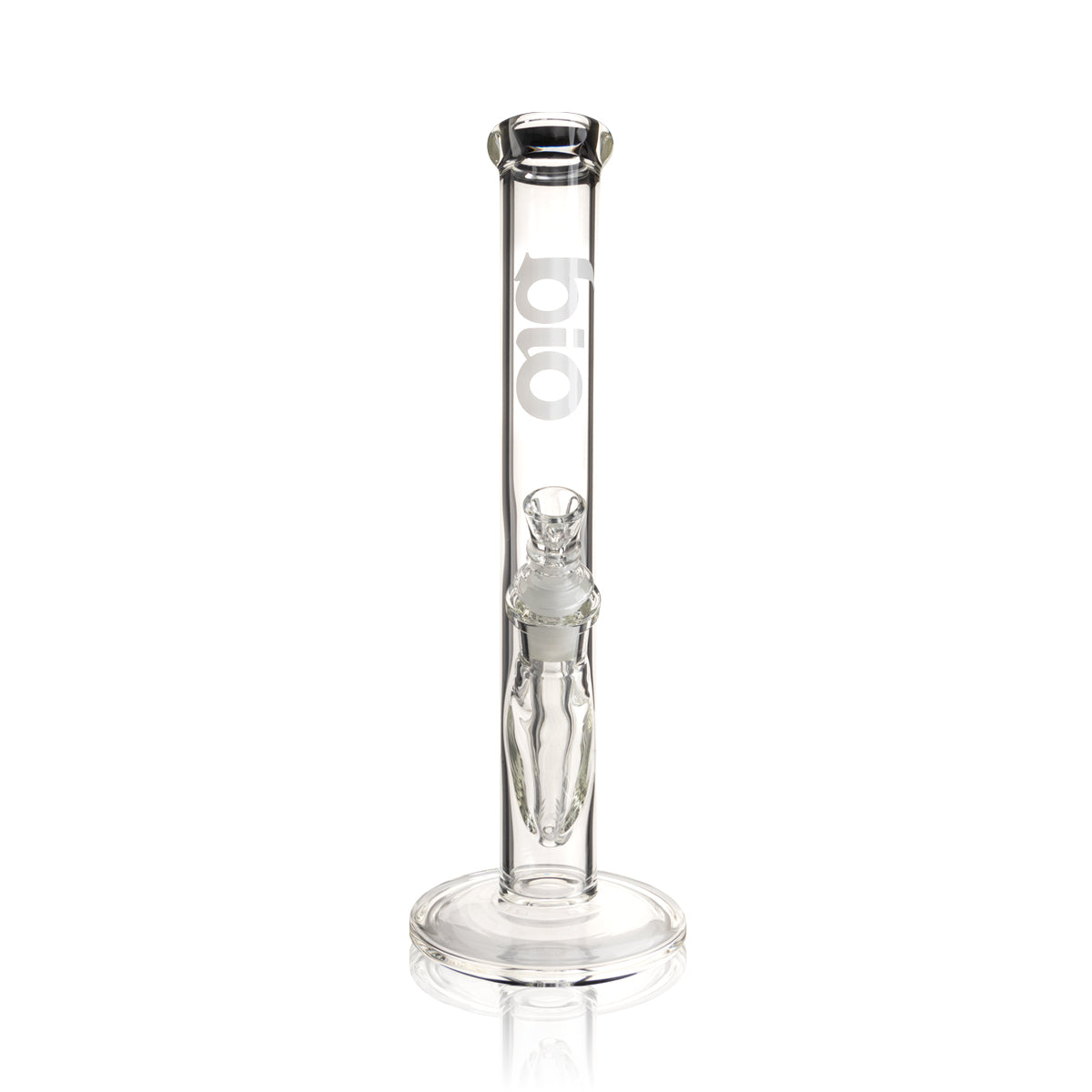 BIO Glass | 38 Special Classic Straight Water Pipe | 12" - 14mm - Various Colors Glass Bong Biohazard Inc