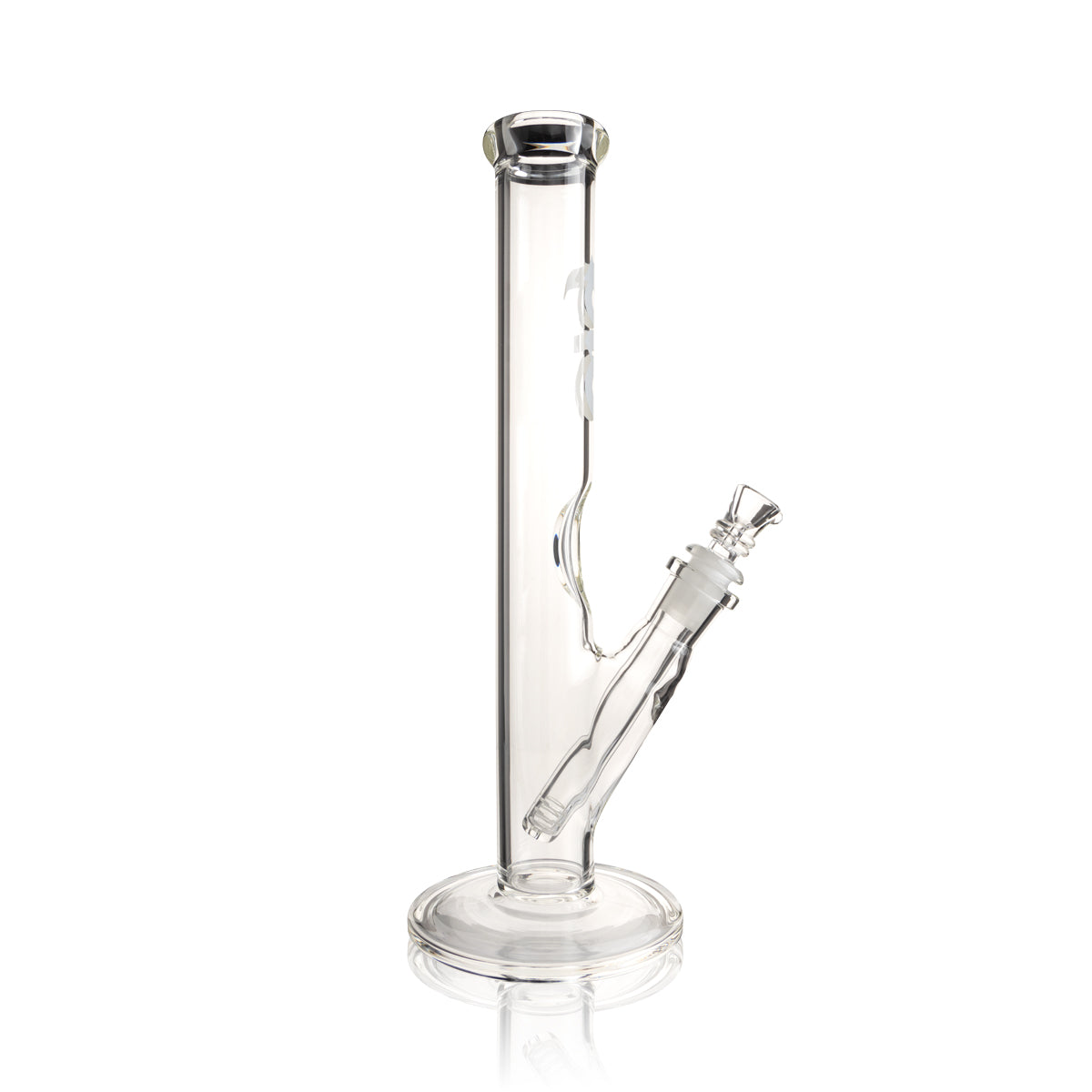 BIO Glass | 38 Special Classic Straight Water Pipe | 12" - 14mm - Various Colors Glass Bong Biohazard Inc