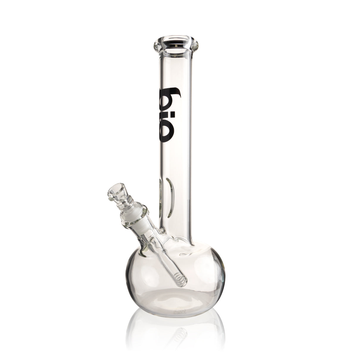 BIO Glass | 38 Special Classic Bubble Water Pipe | 12" - 14mm - Various Colors Glass Bong Biohazard Inc Black