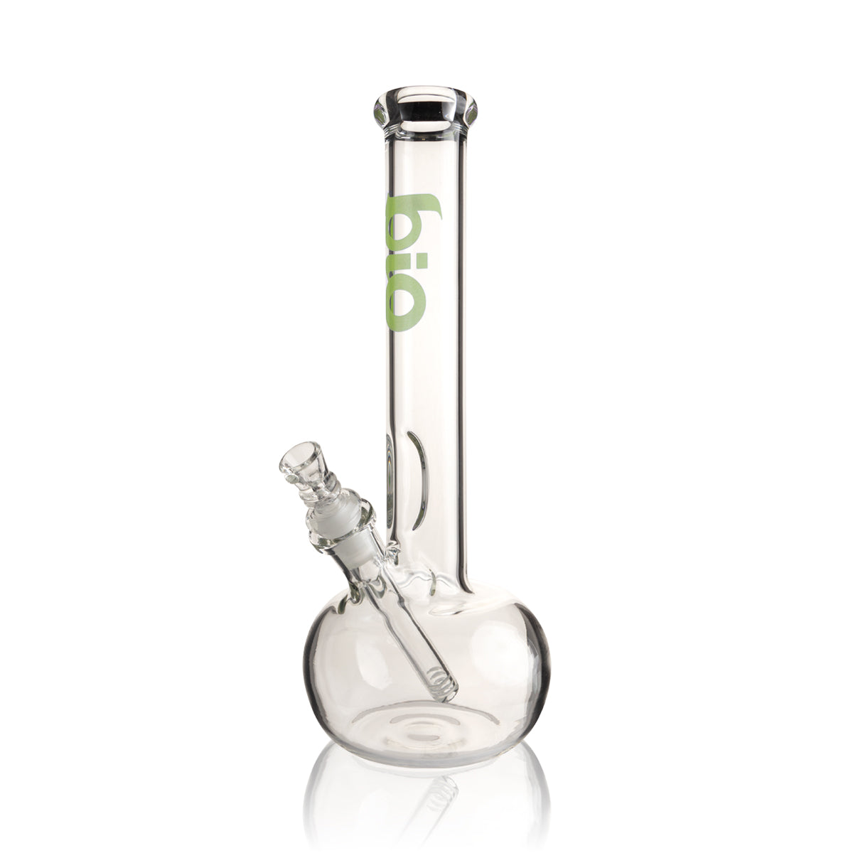 BIO Glass | 38 Special Classic Bubble Water Pipe | 12" - 14mm - Various Colors Glass Bong Biohazard Inc Green  