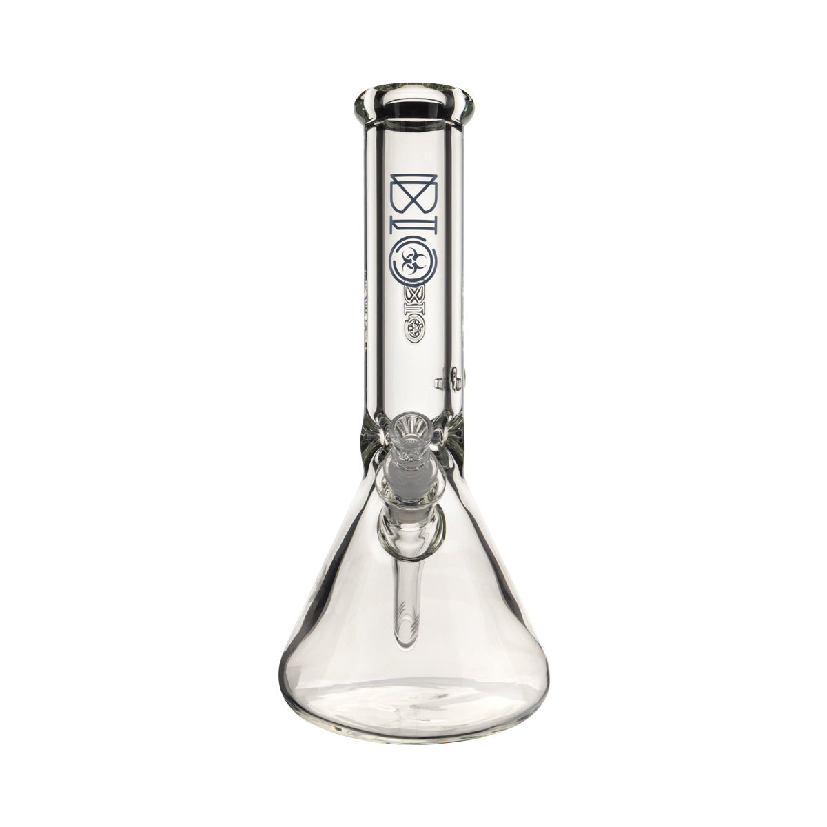 BIO Glass |  Heavy 50 x 9 Beaker Water Pipe | 12" - 14mm - Various Colors Glass Bong Biohazard Inc   