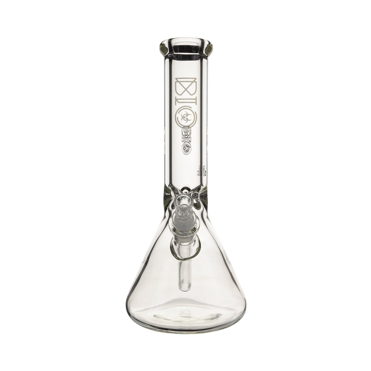 BIO Glass | Heavy 50 x 9 Beaker Water Pipe | 12" - 14mm - Various Colors Glass Bong Biohazard Inc