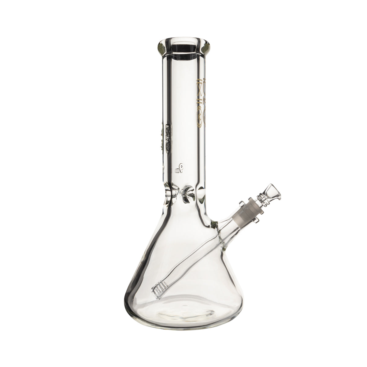 BIO Glass | Heavy 50 x 9 Beaker Water Pipe | 12" - 14mm - Various Colors Glass Bong Biohazard Inc
