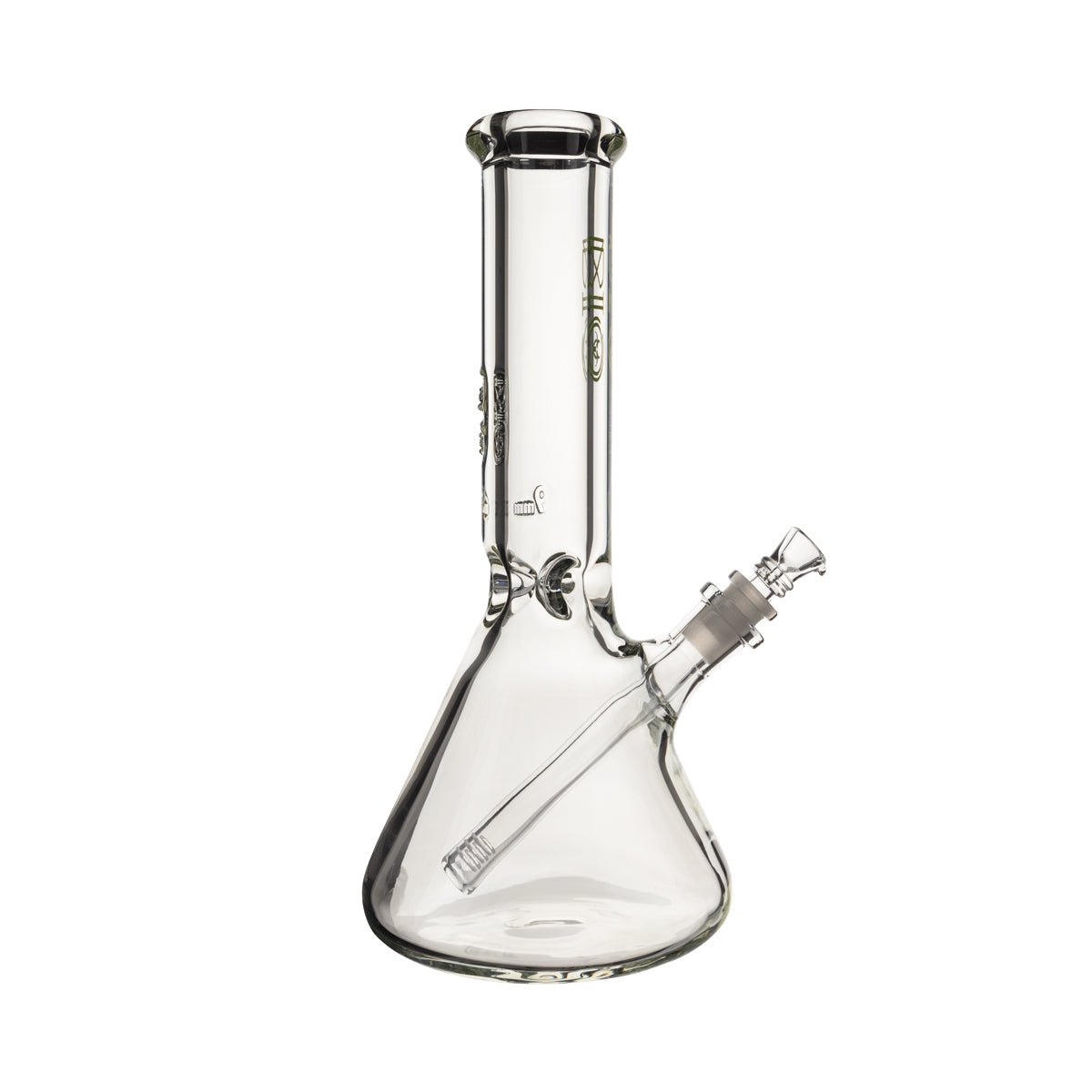 BIO Glass | Heavy 50 x 9 Beaker Water Pipe | 12" - 14mm - Various Colors Glass Bong Biohazard Inc