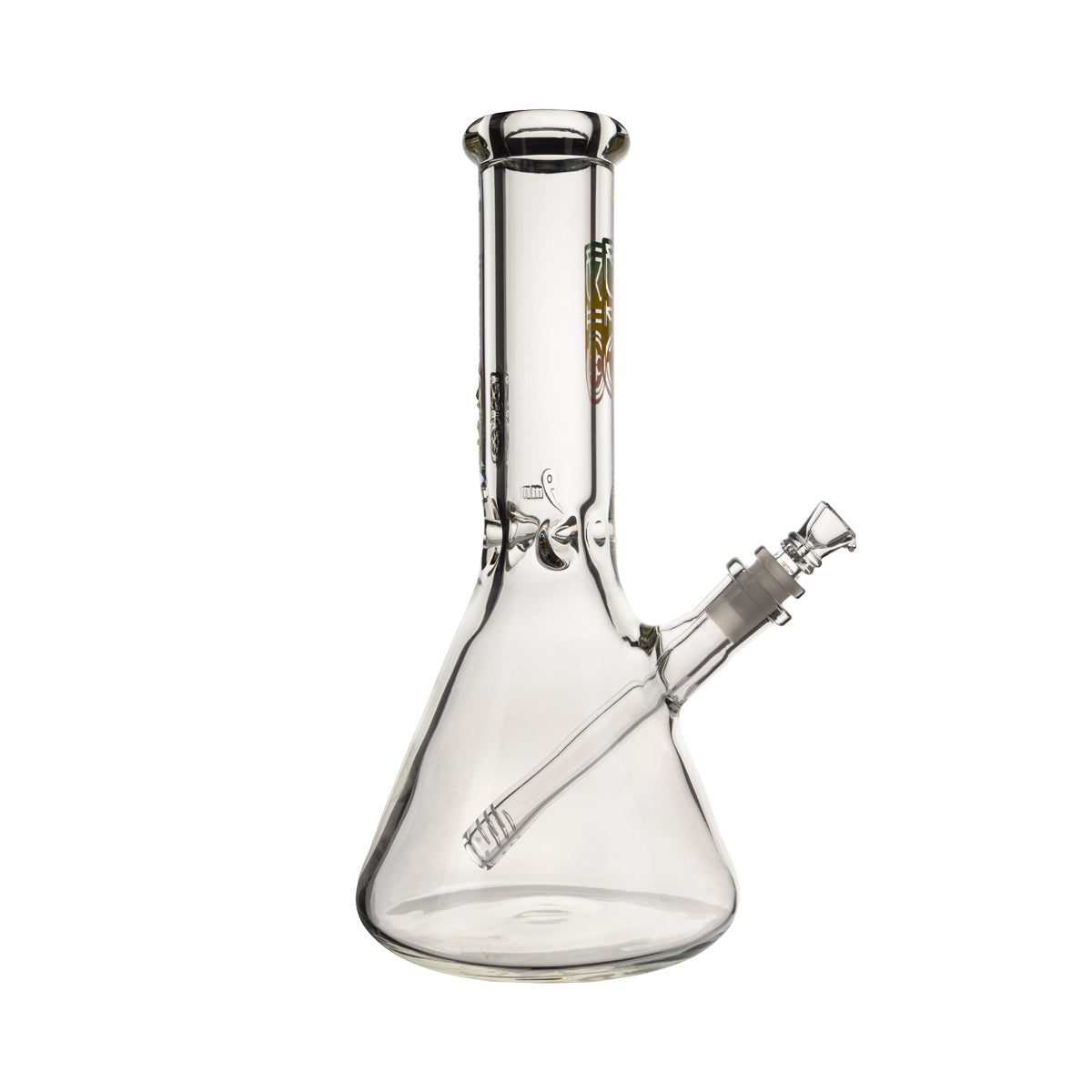 BIO Glass | Heavy 50 x 9 Beaker Water Pipe | 12" - 14mm - Various Colors Glass Bong Biohazard Inc
