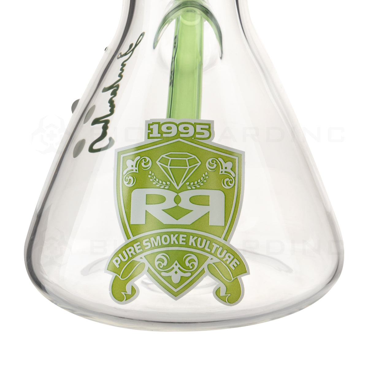 Roor® | Intro Collector Series Beaker Water Pipe w/ Free Item | 18" - 19mm - Various Colors Glass Bong Roor
