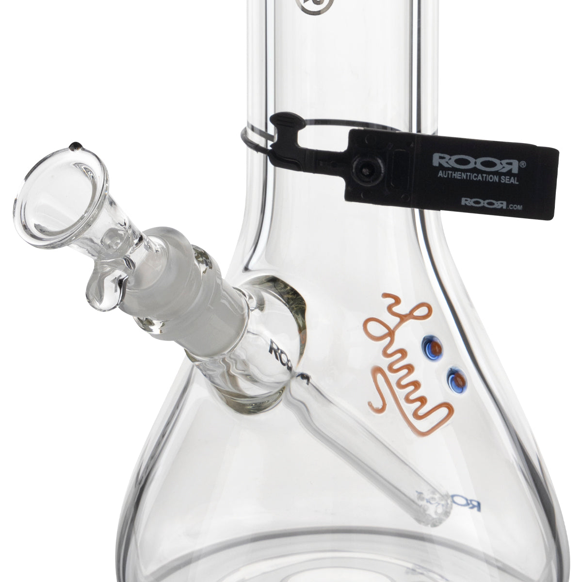 RooR® | Heavy Glass Zeaker Water Pipe | 18" - 14mm - Platinum Biohazard Inc